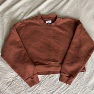 MATE Cropped Fleece Sweater
